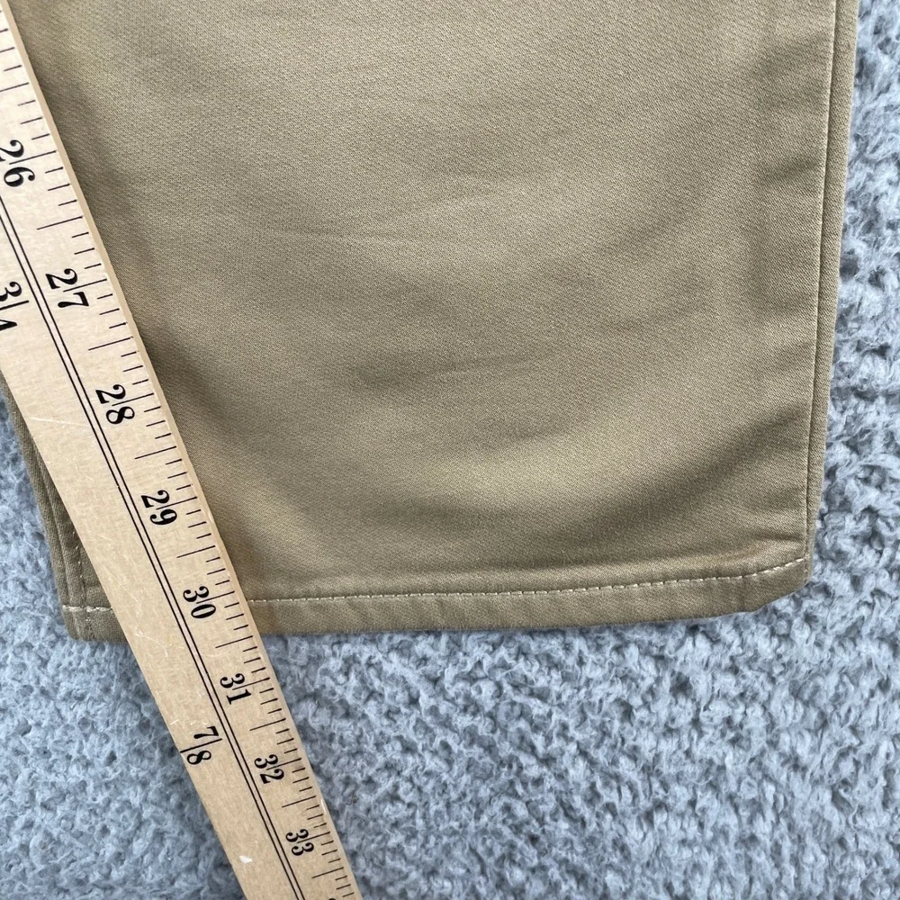 Banana Republic Travel Jean Mens 31x30 Tan Khaki Slim Fit Stretch Denim Pants